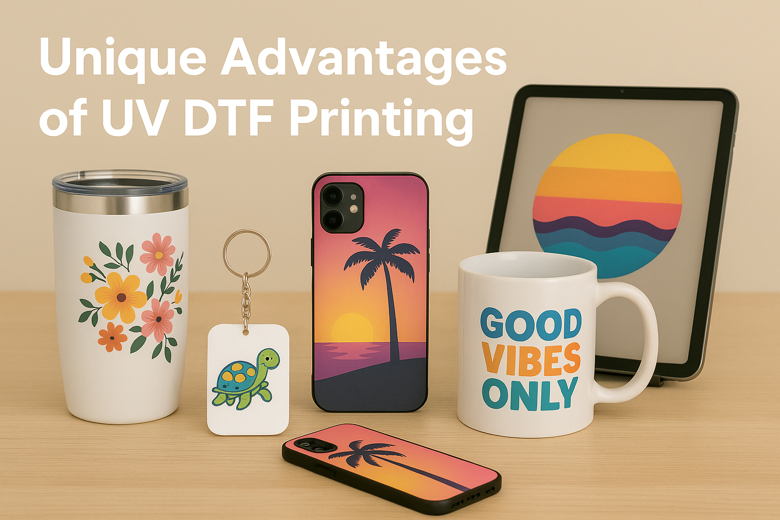 Unique Advantages of UV DTF Printing