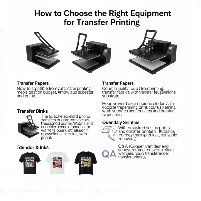 How to Choose the Right Equipment for Transfer Printing