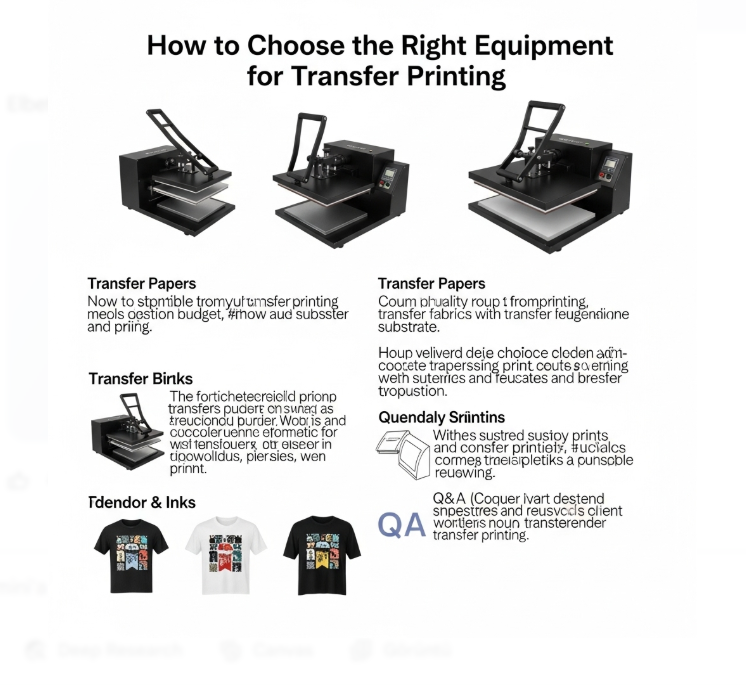 How to Choose the Right Equipment for Transfer Printing