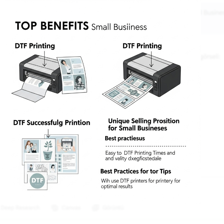 Top Benefits of Using DTF Printing for Small Businesses