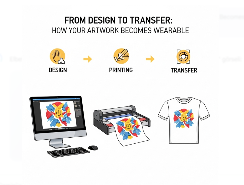 From Design to Transfer: How Your Artwork Becomes Wearable