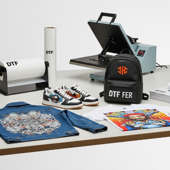 Creative Ideas Using DTF Transfer Sheets and Rolls