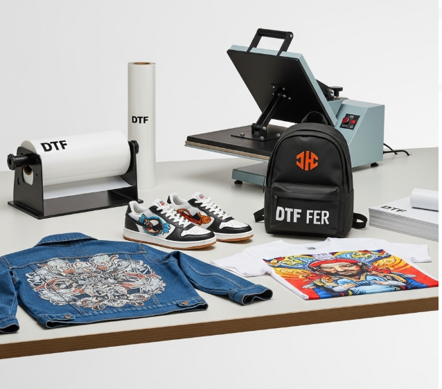 Creative Ideas Using DTF Transfer Sheets and Rolls