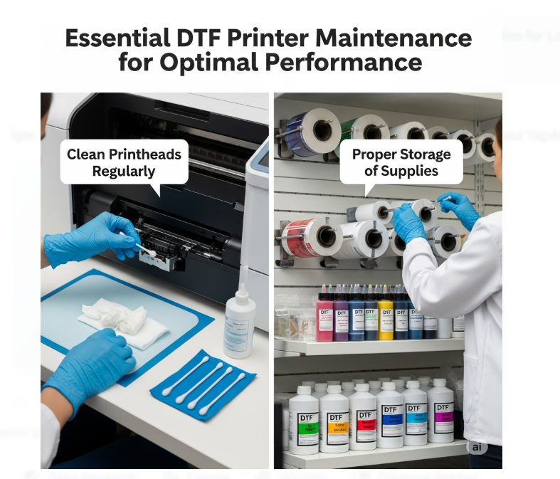 How to Keep Your DTF Printer Supplies Lasting