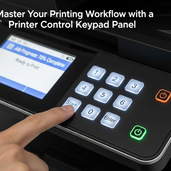 Master Your Printing Workflow with a Printer Control Keypad Panel