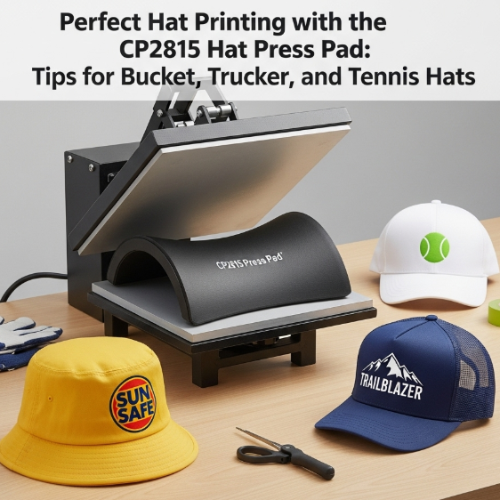 Perfect Hat Printing with the CP2815 Heat Press Pad