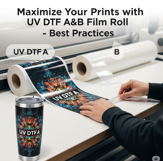 Maximize Your Prints with UV DTF A&B Film Roll -  Best Practices