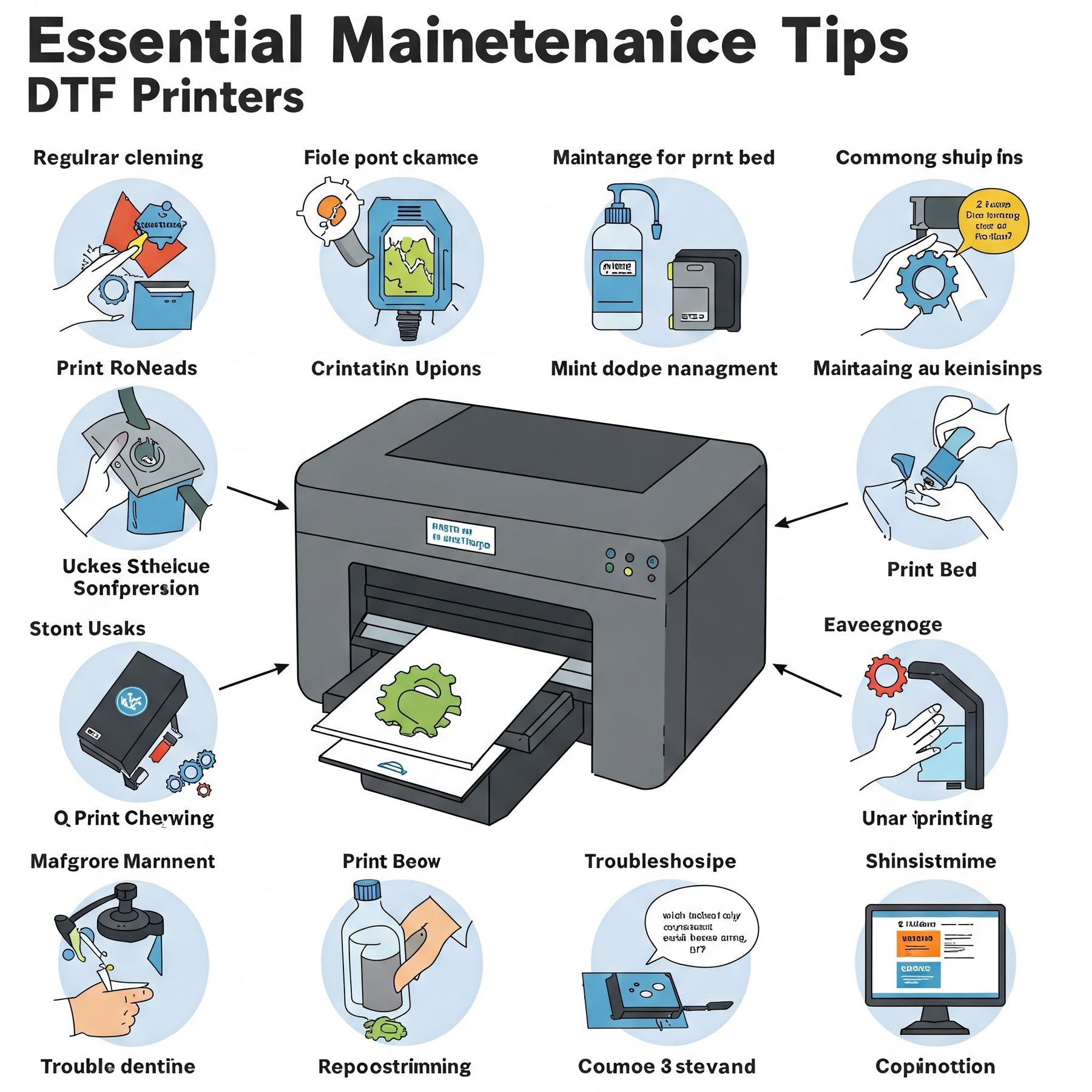 Top Tips for Maintaining Your DTF Printer for Longevity