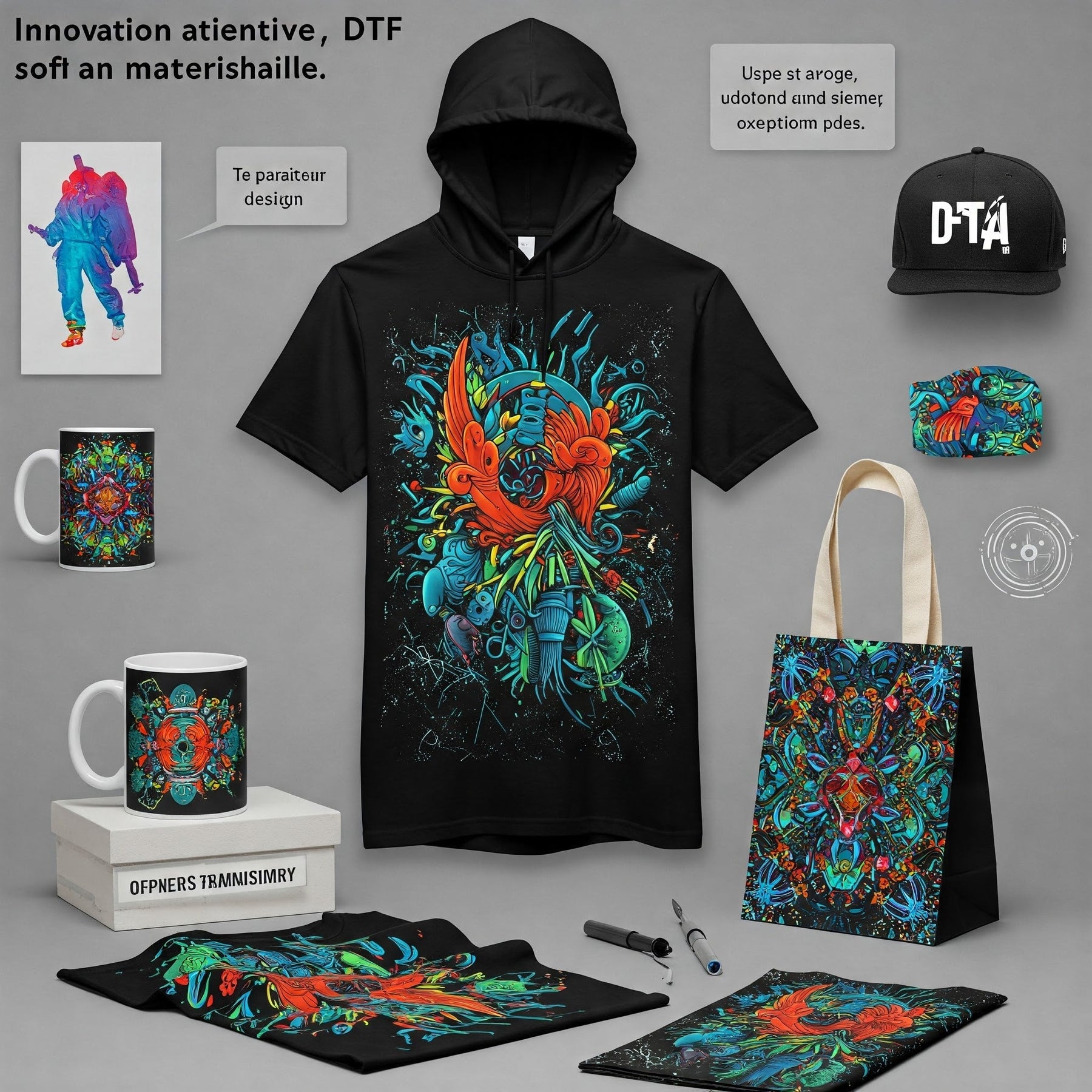 DTF Printing in Fashion & Merchandise