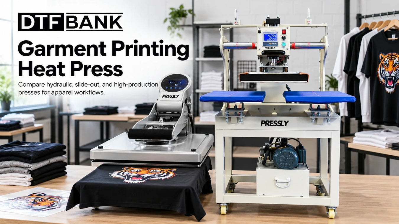 DTF Garment Printing Heat Press Studio