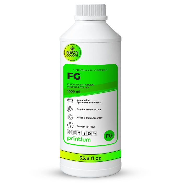 Premium DTF Ink - Fluorescent 1 Liter (33.8 fl oz)