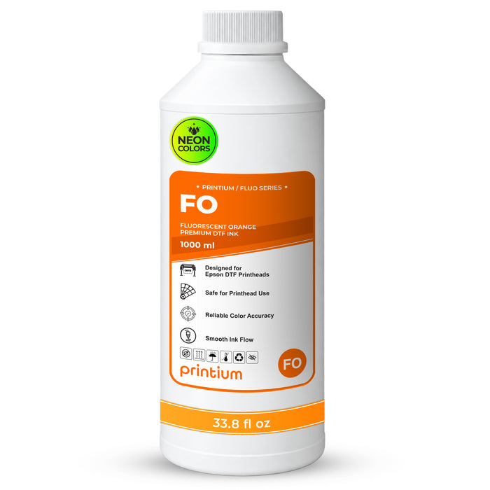 Premium DTF Ink - Fluorescent 1 Liter (33.8 fl oz)