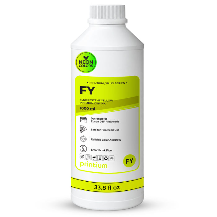 Premium DTF Ink - Fluorescent 1 Liter (33.8 fl oz)