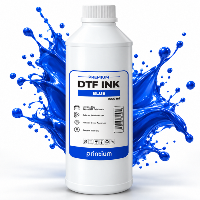 Premium DTF Ink - 1 Liter (33.8 fl oz) - RGBO DTF Inks for 9-Color DTF Printing