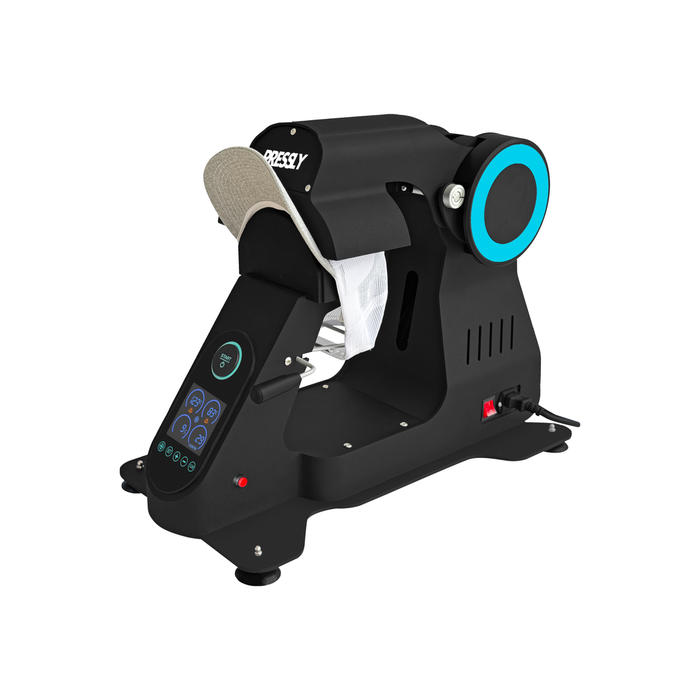 Cap & Hat Heat Press Machine Automatic Dual-Heat – CapMaster 2815