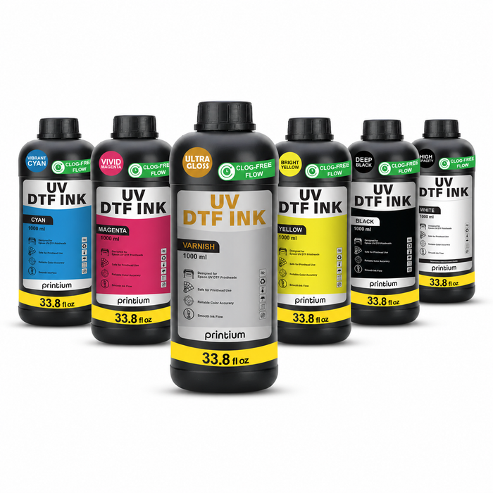 UV DTF Ink Set Bundle