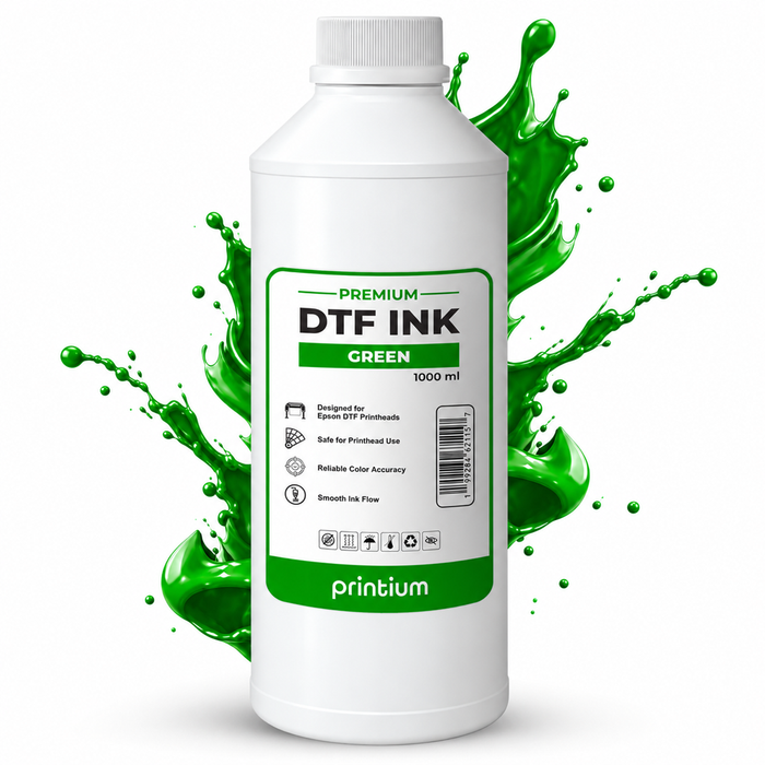 Premium DTF Ink - 1 Liter (33.8 fl oz) - RGBO DTF Inks for 9-Color DTF Printing