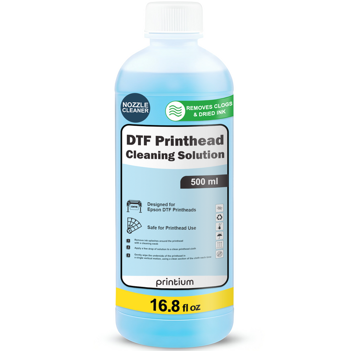 Solución de limpieza para cabezal de impresión DTF 500 ml (16,9 fl oz)