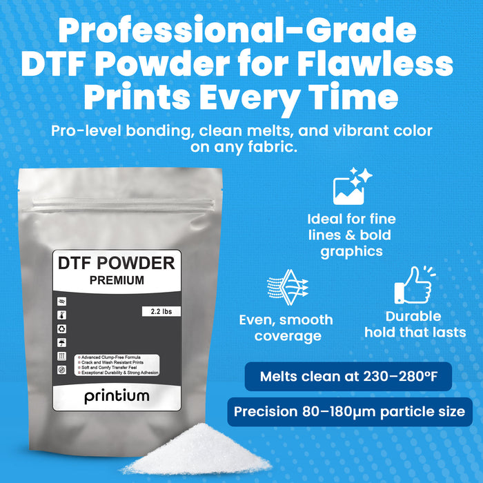 DTF Powder - Premium 1 kg (2.2 lb)