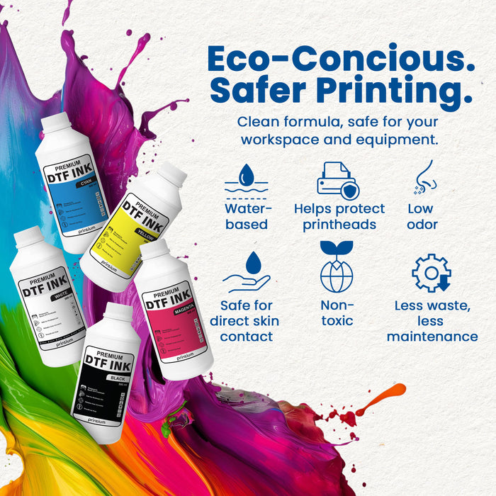 Tinta DTF Premium - 500 ml (16,9 onzas líquidas) 
