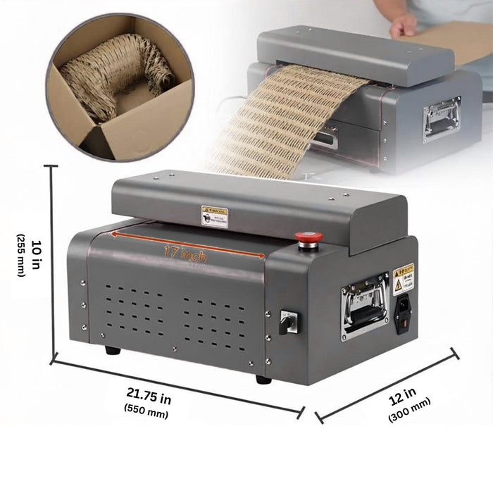 Cardboard Shredder Machine - Corrugated Box Expanding Mesh Cutting Machine for Cushion Filling