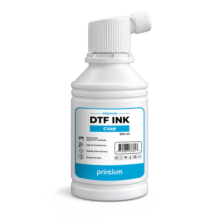 Premium DTF Ink - 500 ml (16.9 fl oz) - Anti-Spill Easy-Pour Nozzle Bottle Edition