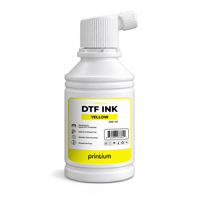 Premium DTF Ink - 500 ml (16.9 fl oz) - Anti-Spill Easy-Pour Nozzle Bottle Edition