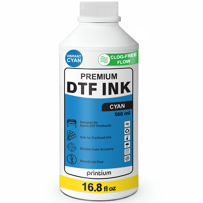 Tinta DTF Premium - 500 ml (16,9 onzas líquidas) 