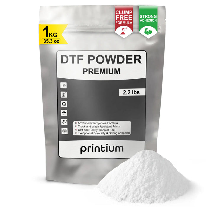 dtf_powder_premium 1 Kg 35.3 oz exceptional durabilityand strong adhession