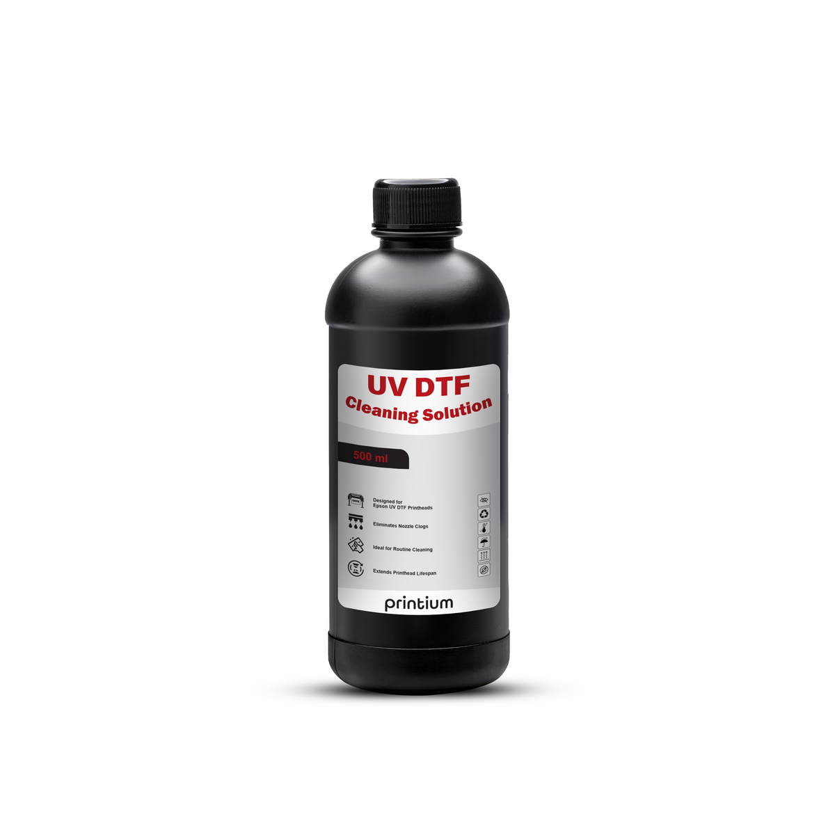 UV DTF Cleaning Solution 500ml - Professional Head Cleaner
