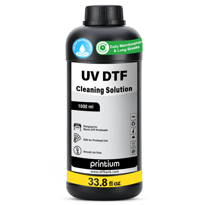 Solución de limpieza UV DTF 1000 ml (33,8 fl oz)