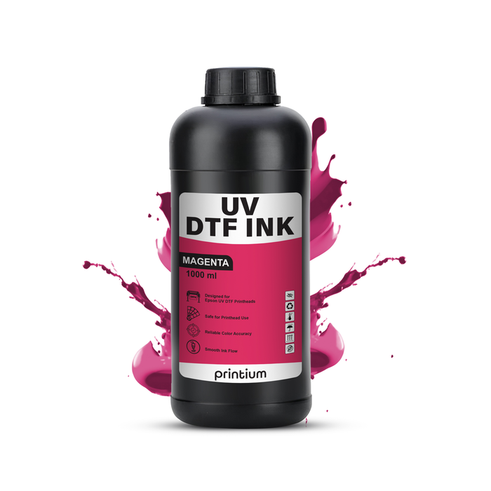 UV DTF Ink - Magenta 1 Liter