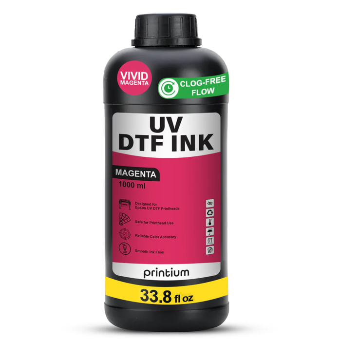 UV DTF Ink - Magenta 1 Liter